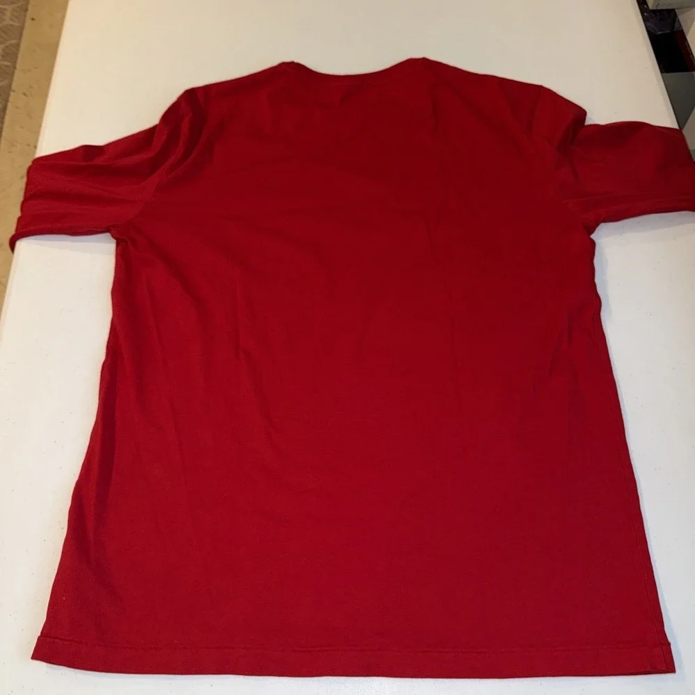 Polo Ralph Lauren Classic‎ Fit Soft Cotton Crewneck Long Sleeve Shirt Red Sz Med